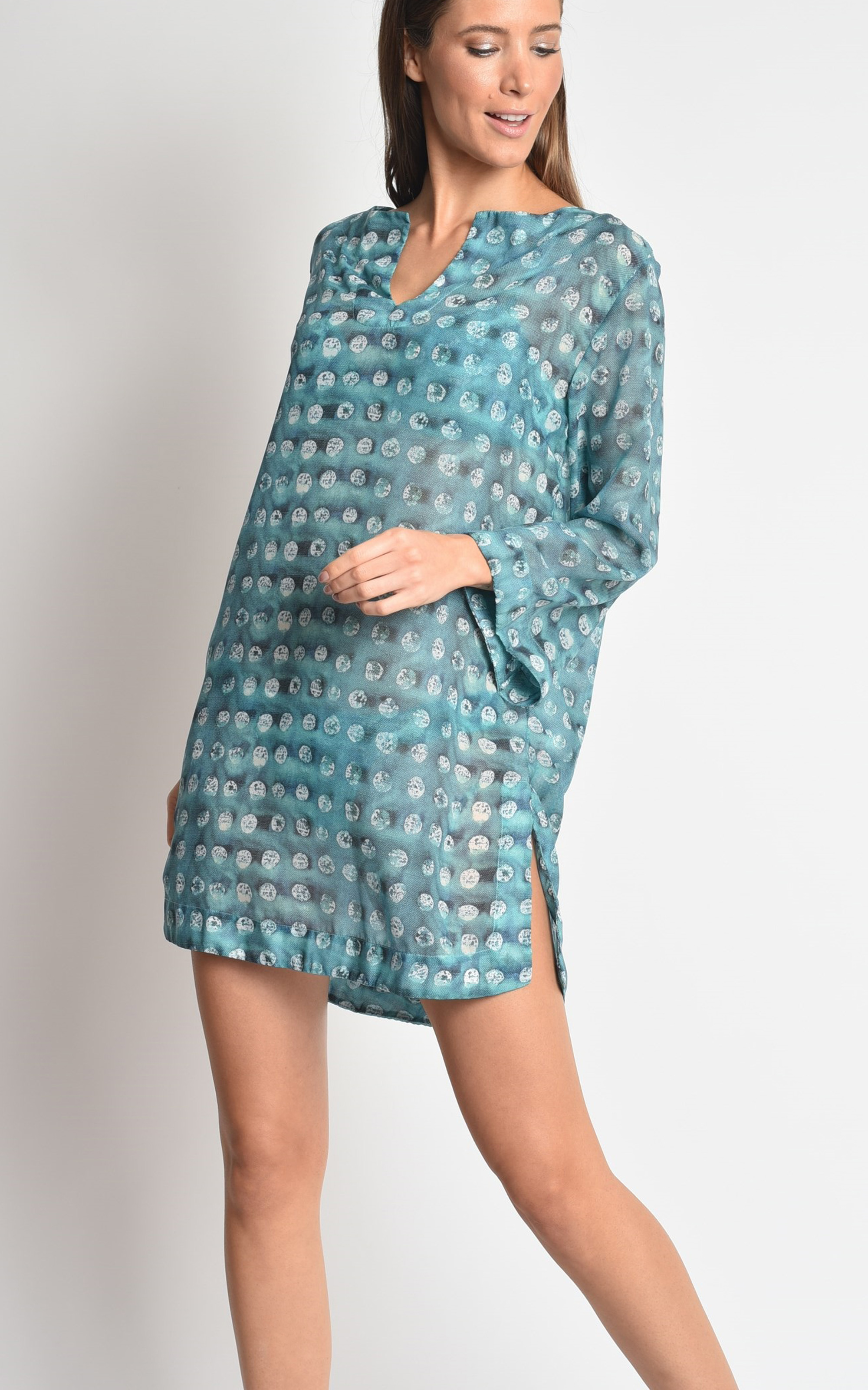 Aqua Lili Caftan