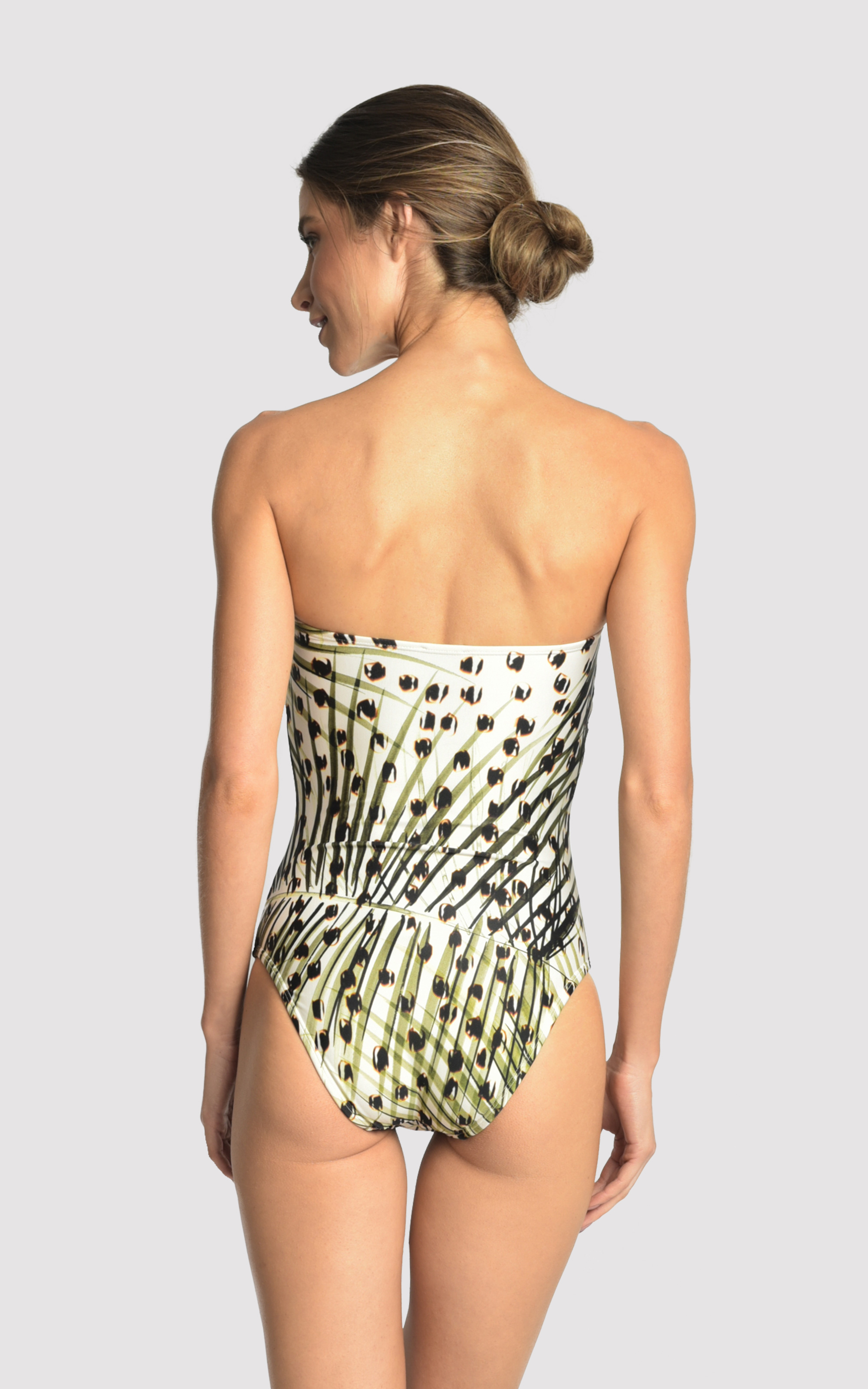 Cheetah Drop Bandeau Maillot 