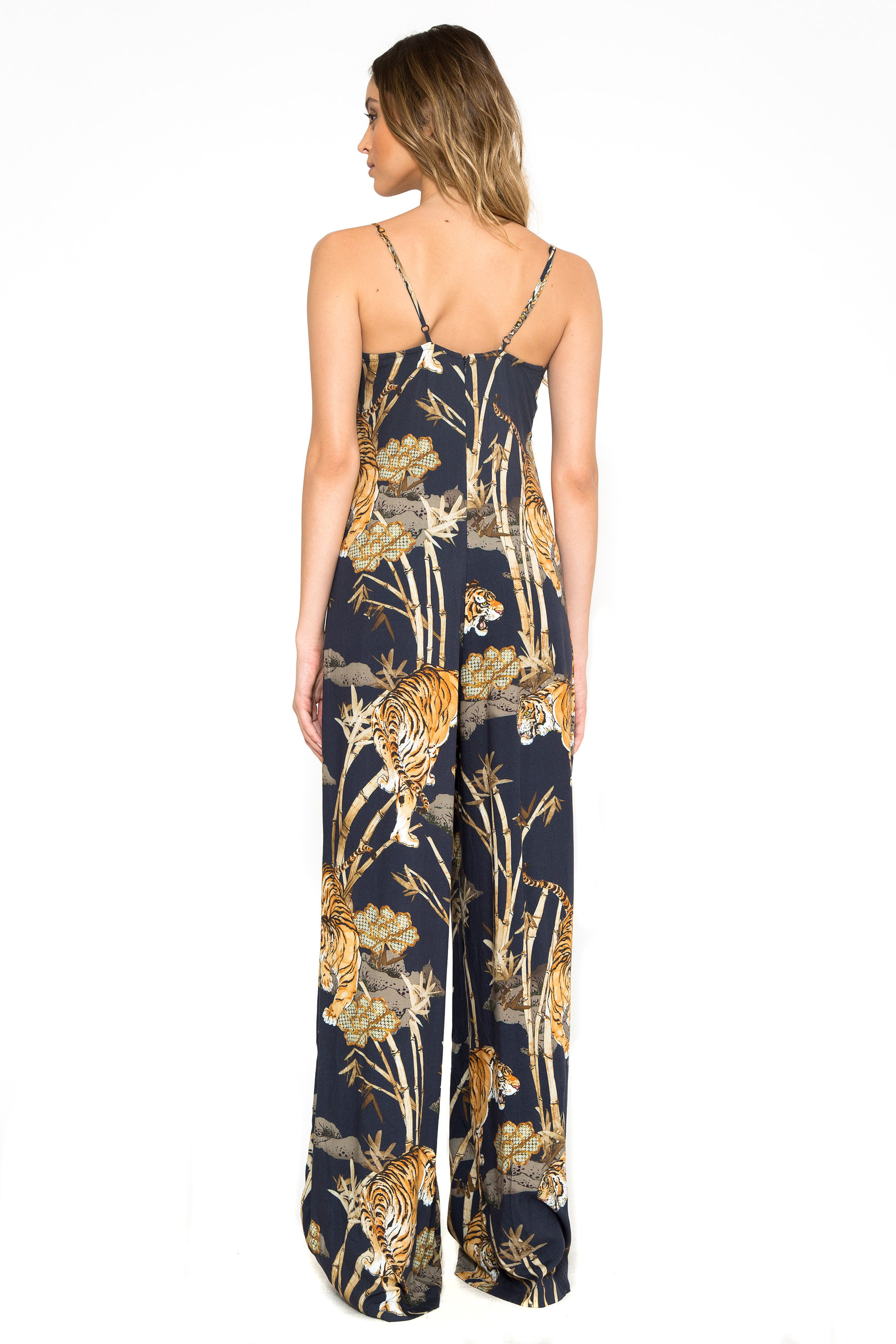 Samurai Printed Basic Jumpsuit