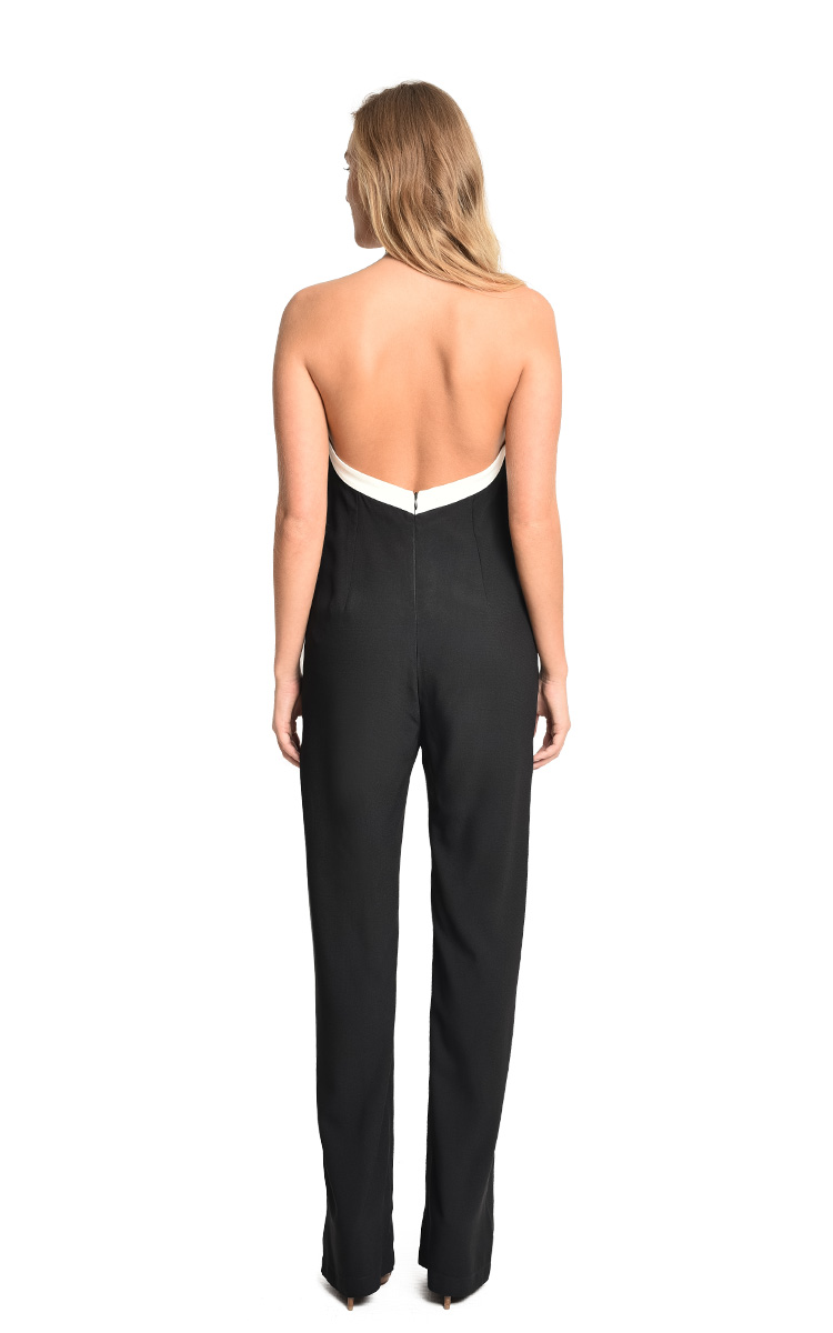 Black Crepe PB Jumpsuit 