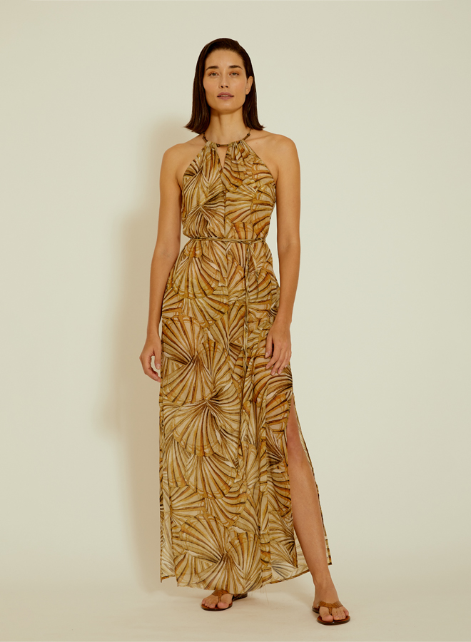 Amalfi Necklace Detail Dress
