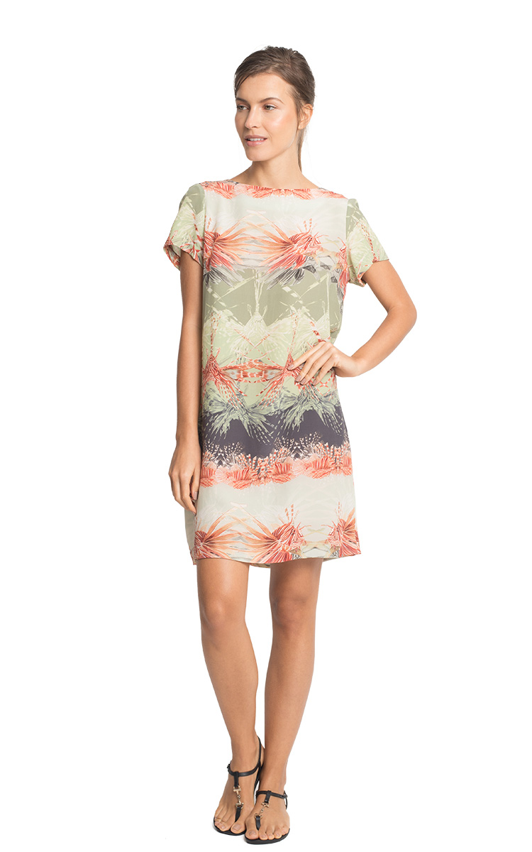 Atlantis Short Silk Dress 