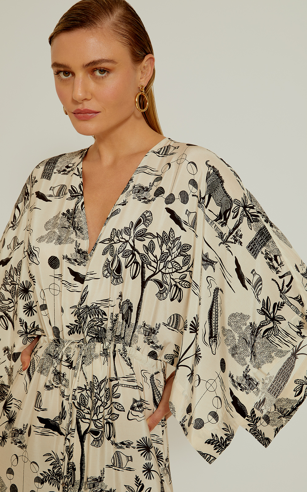 Savannah Premium Kimono Cover-Up
