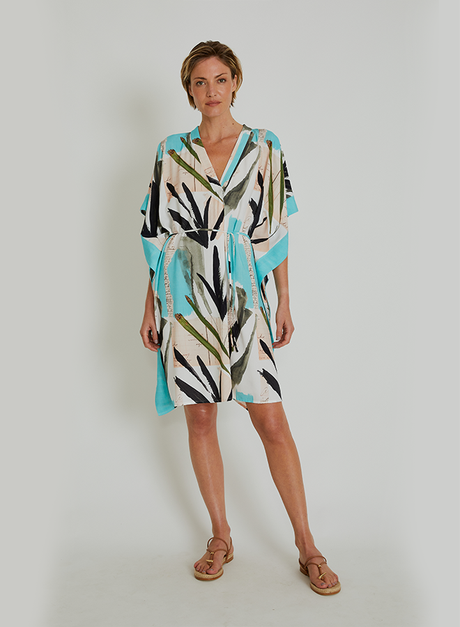 Parchment Kimono Cover-Up