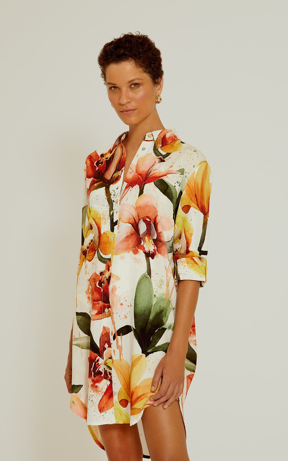 Nubia Basic Shirt Dress