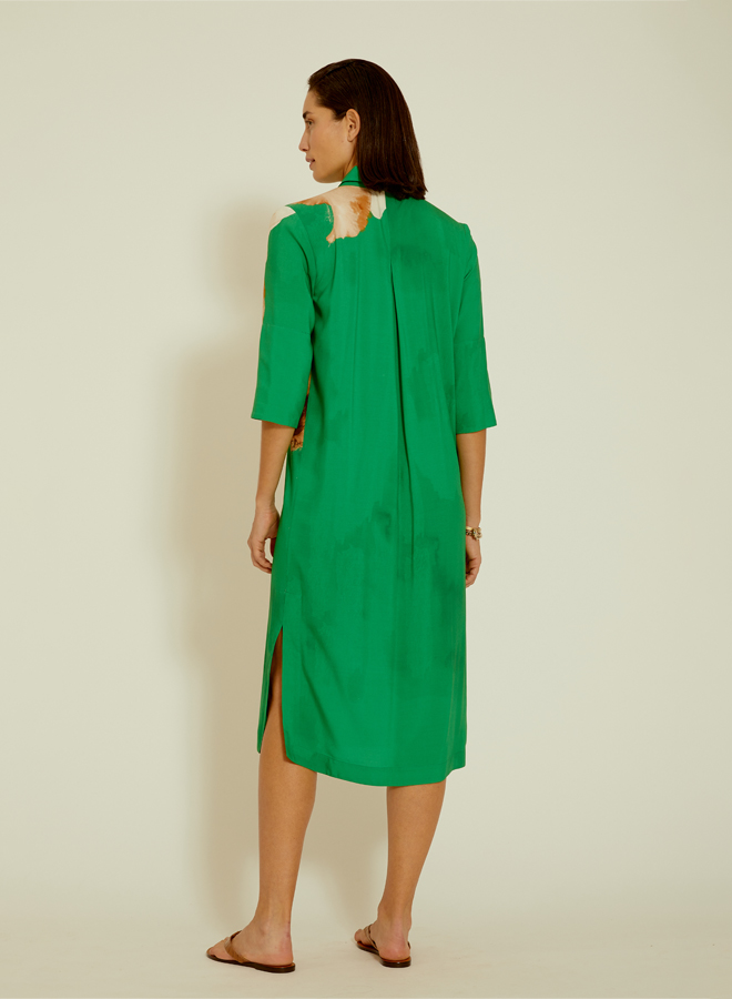 Iris Midi Shirt Dress