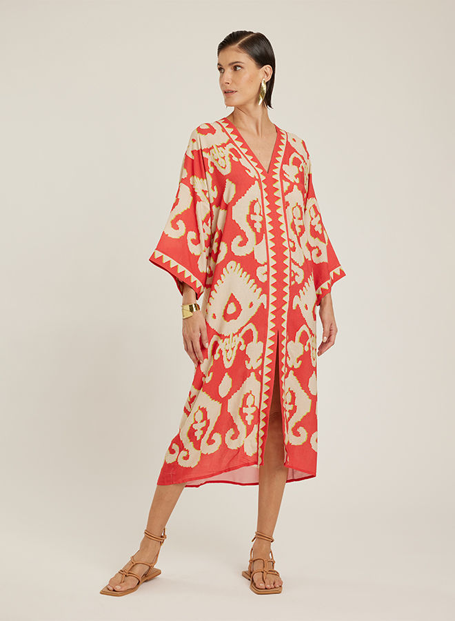 TURKEY V NECK KAFTAN