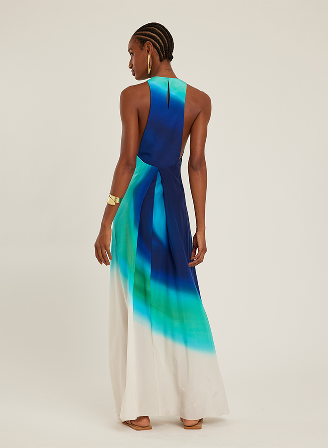 AGATHA BACK NECKLINE DRESS