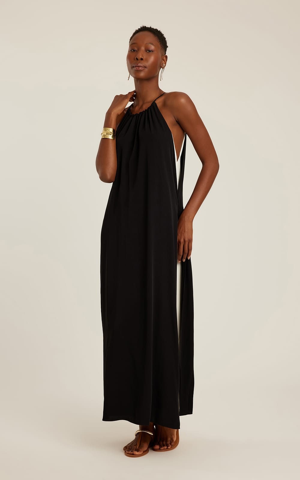 BLACK OVERLAY DRESS Lenny Niemeyer Europe