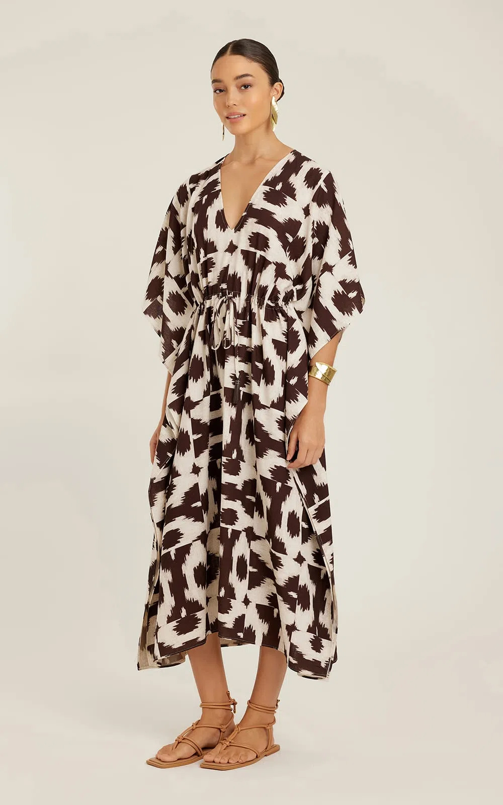 PUGLIA TIED WAIST KAFTAN