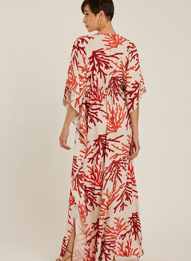 NORONHA CRIMPED KAFTAN