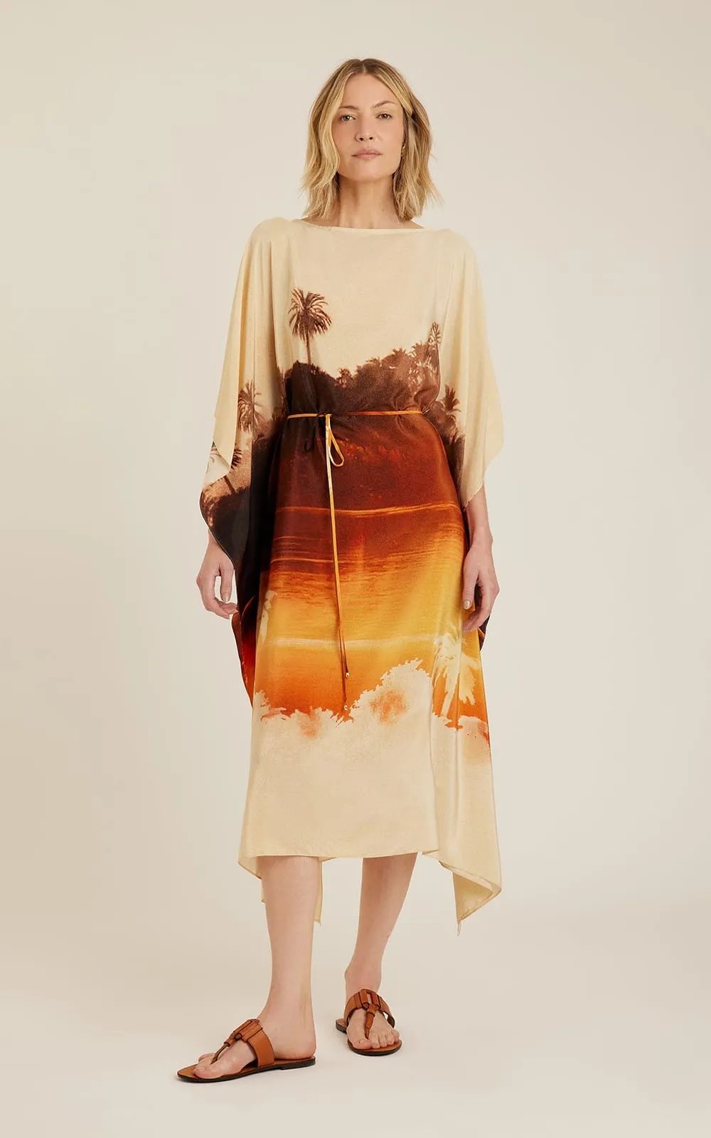 MARAÚ SILK KAFTAN