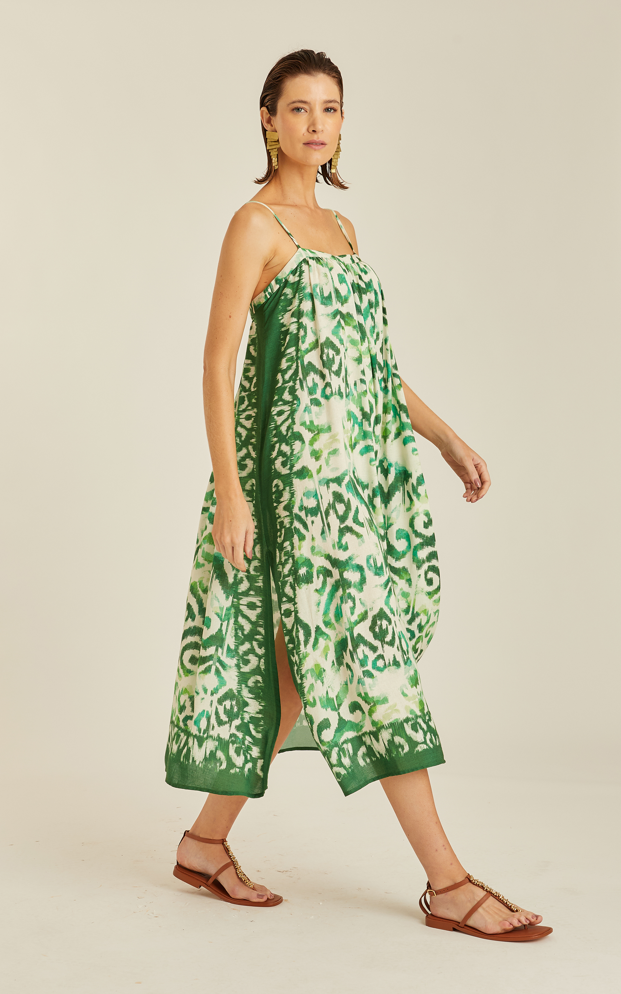 TANGER STRAIGHT NECK DRESS