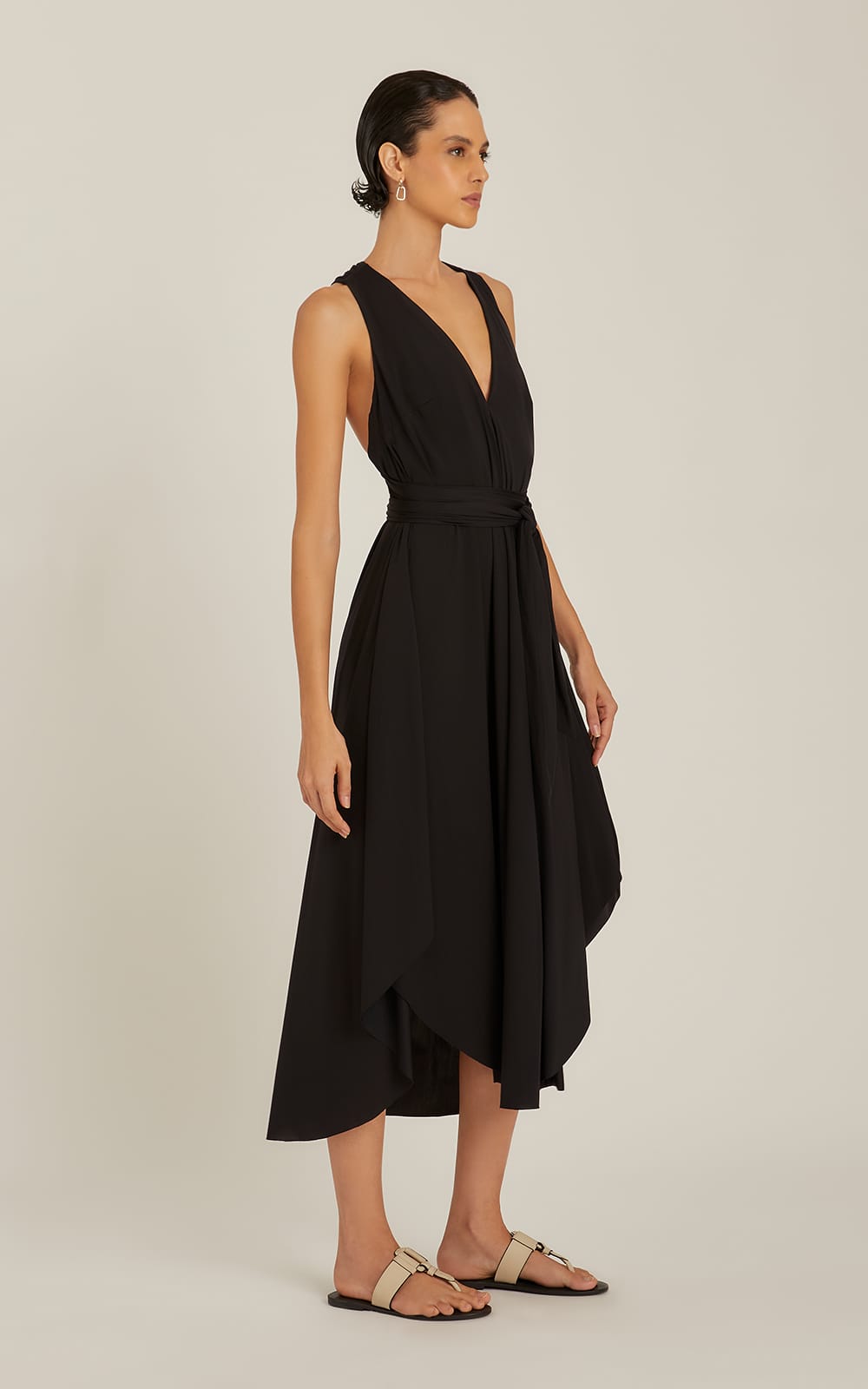 BLACK TIE COVER UP DRESS