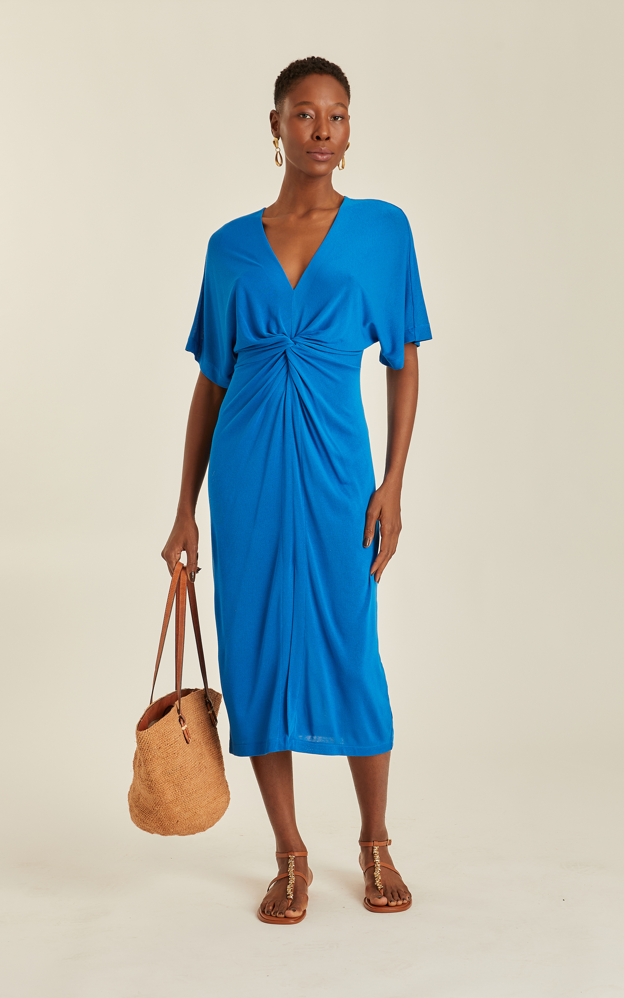 MONACO V NECK COVER UP