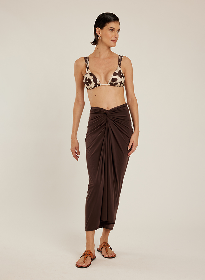 COFFEE BIO KNOT SARONG