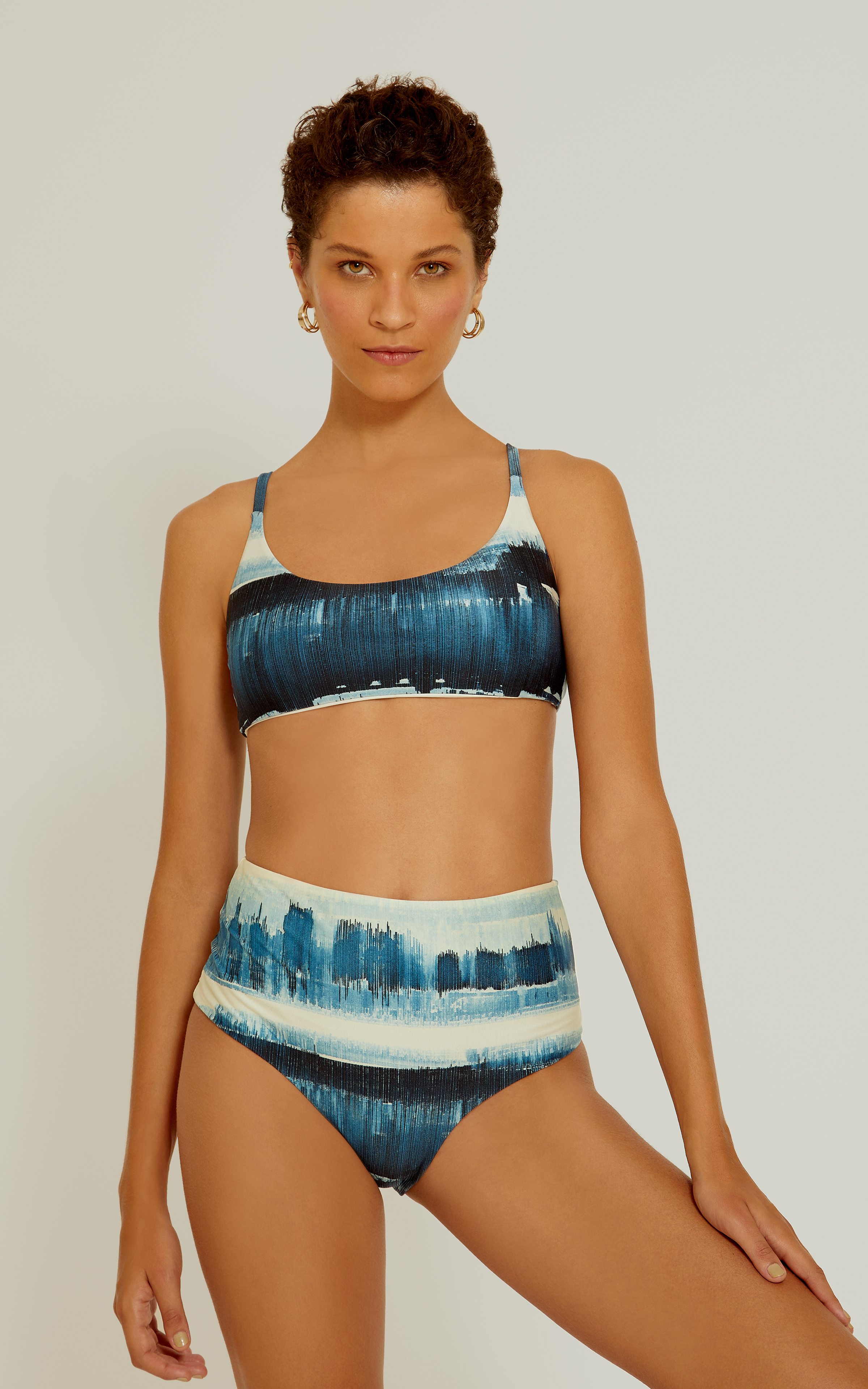 Lazuli Strap Shirt Hw Bikini