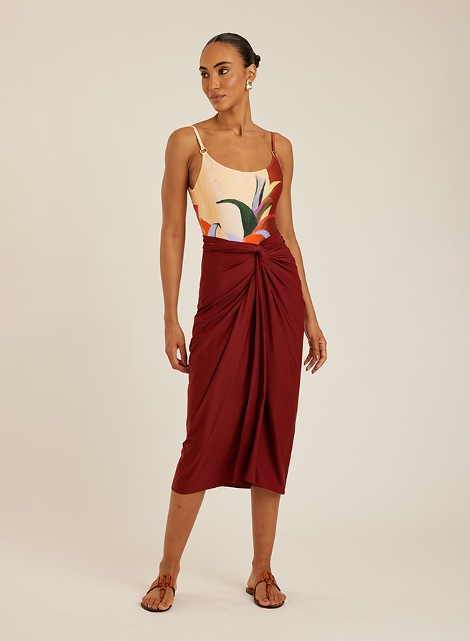 CINNAMON KNOT SARONG