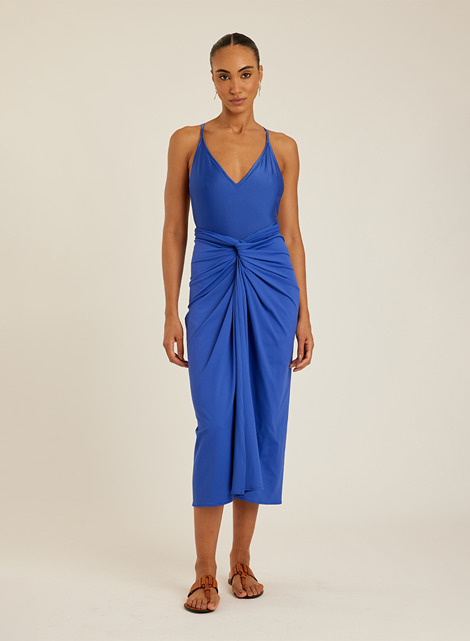 ULTRAMARINE KNOT SARONG