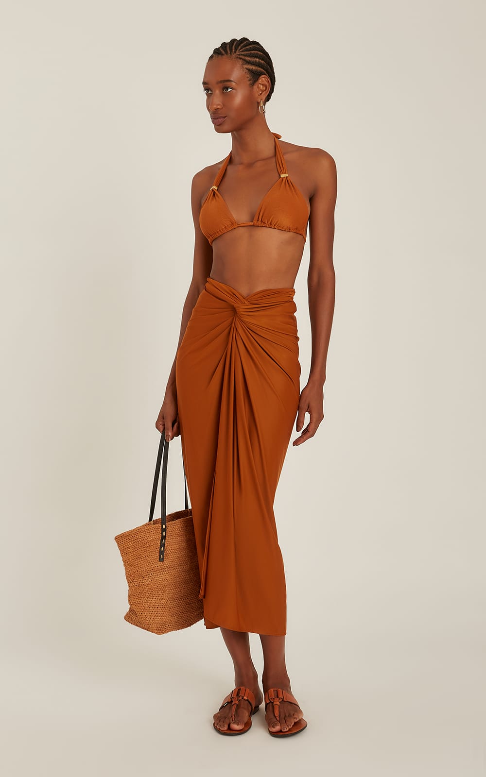 HAZELNUT KNOT SARONG