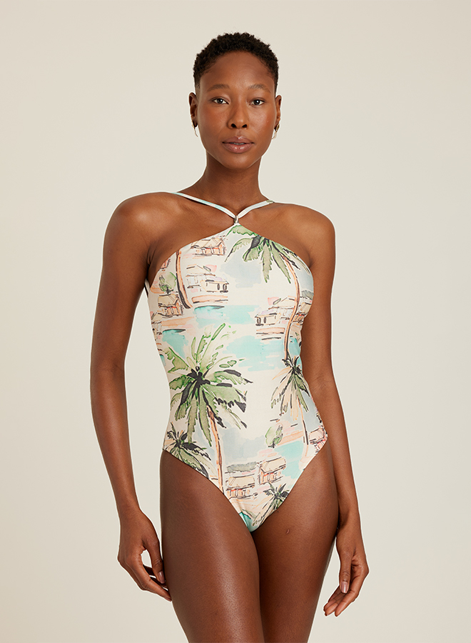 ITACARÉ HIGH NECK ONE PIECE