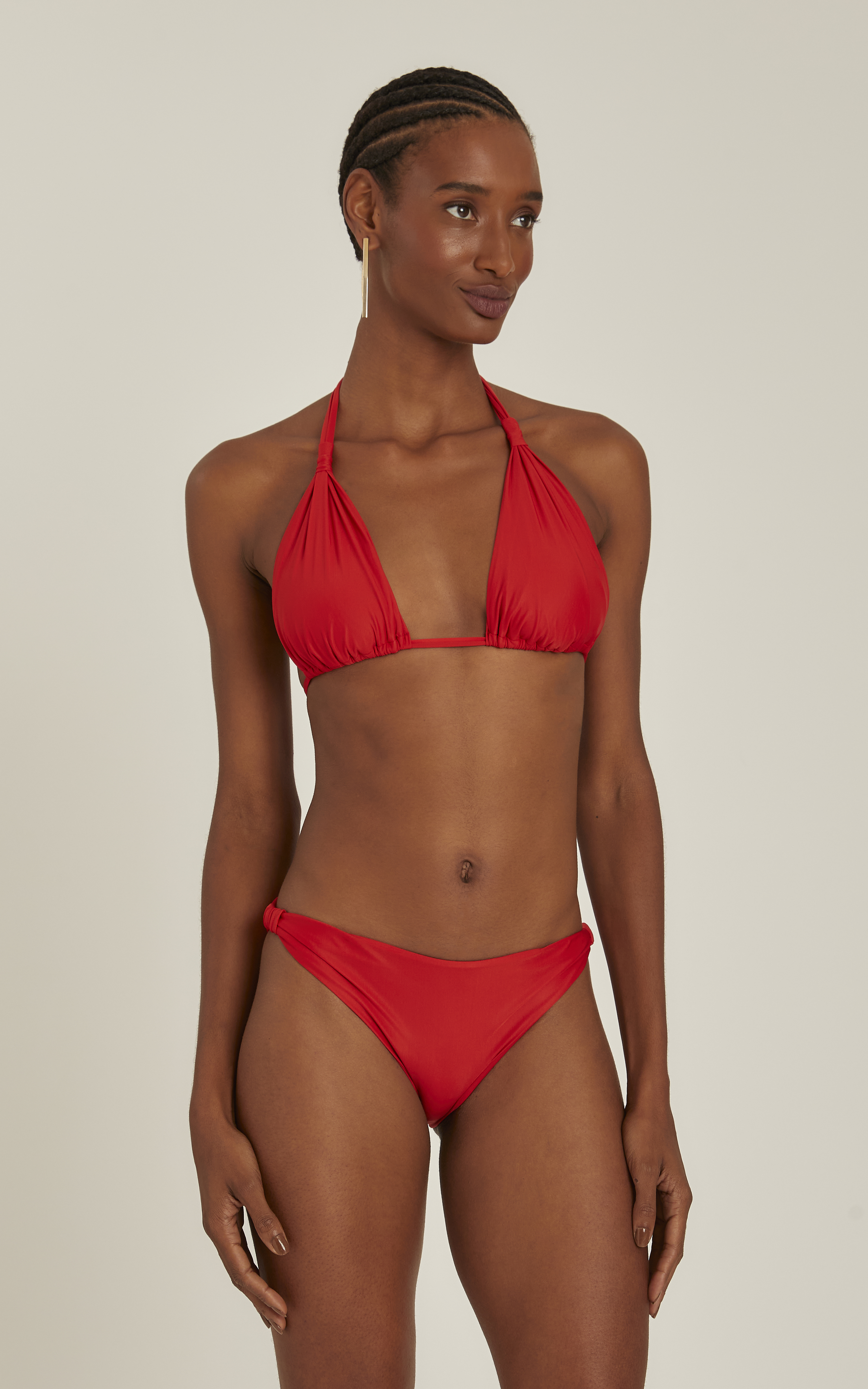 PAPRIKA ADJUSTABLE HALTER BIKINI