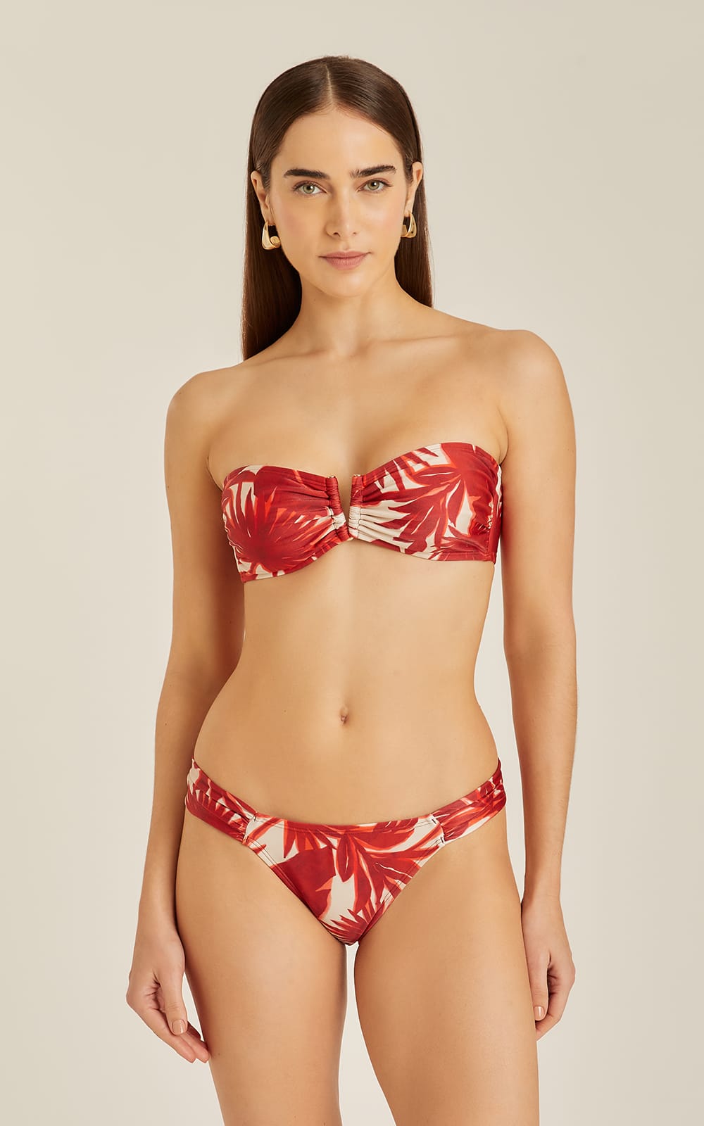 PALM V BANDEAU BIKINI 