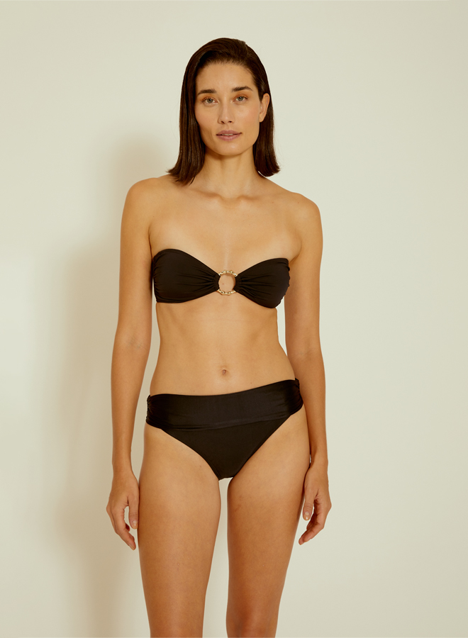 Black Ring Bandeau Hw Bikini