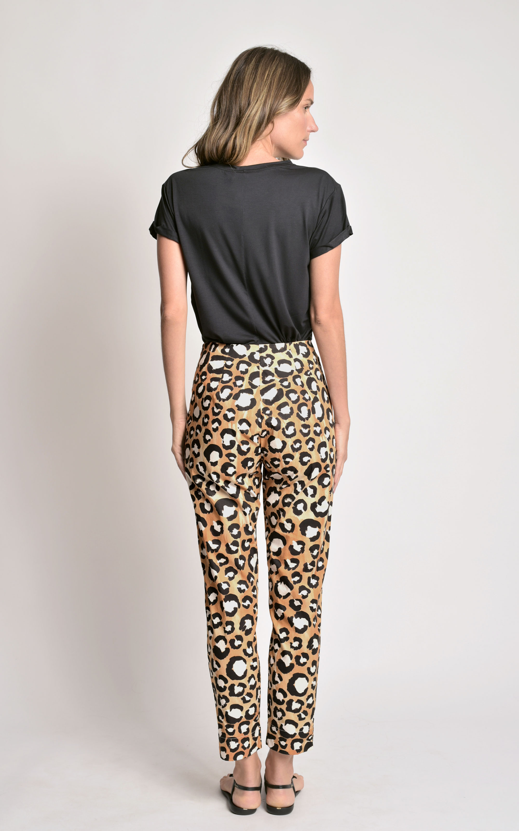 Jaguar High Waist Printed Pants