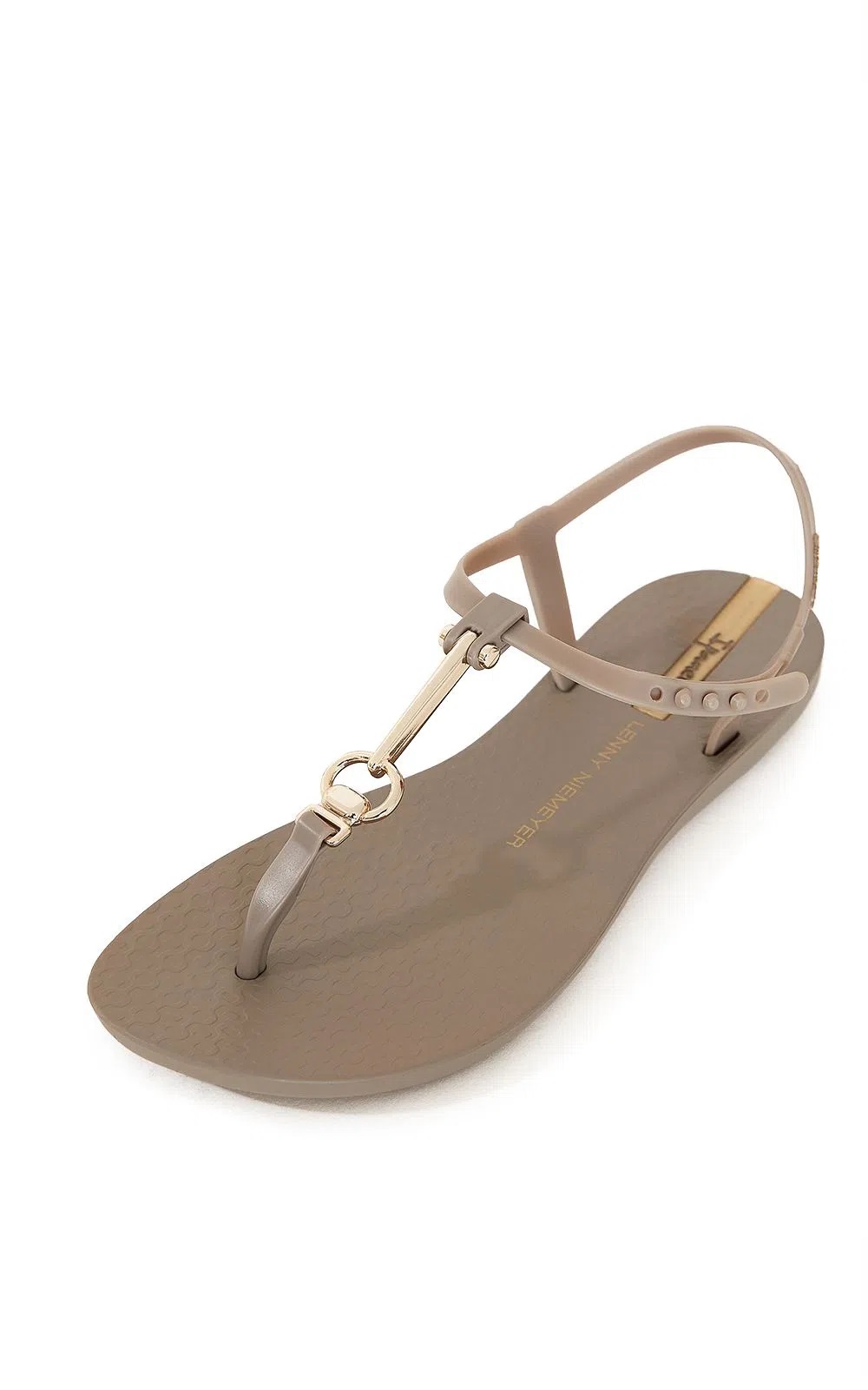 GREY SNAFFLE SANDALS