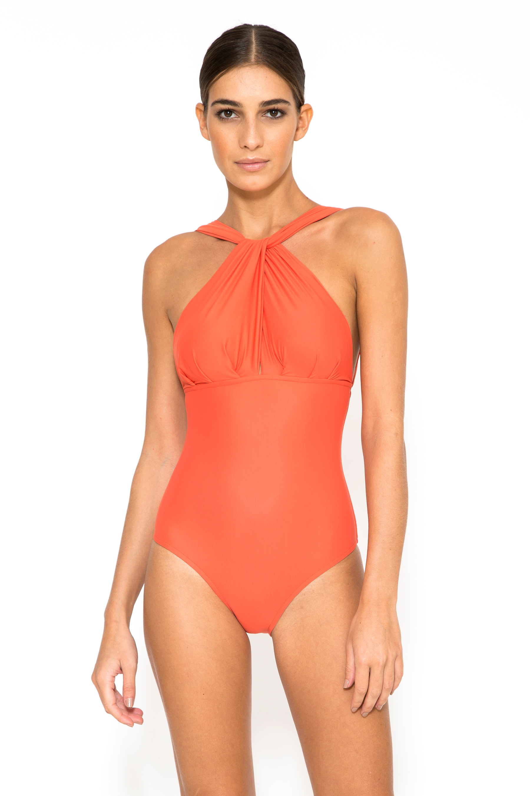 Pomme Neck Padded Maillot 