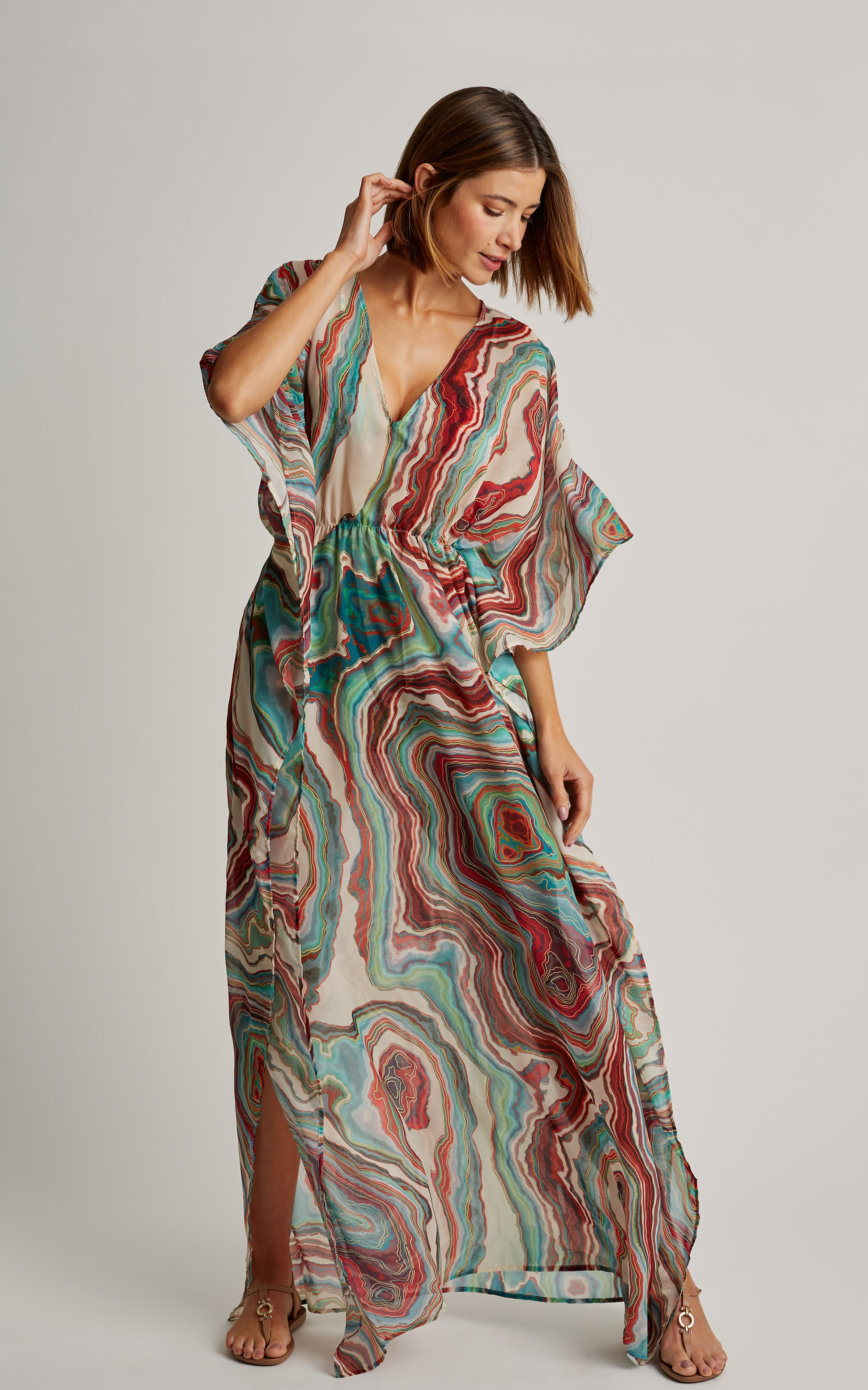 Mineral New Long Kaftan