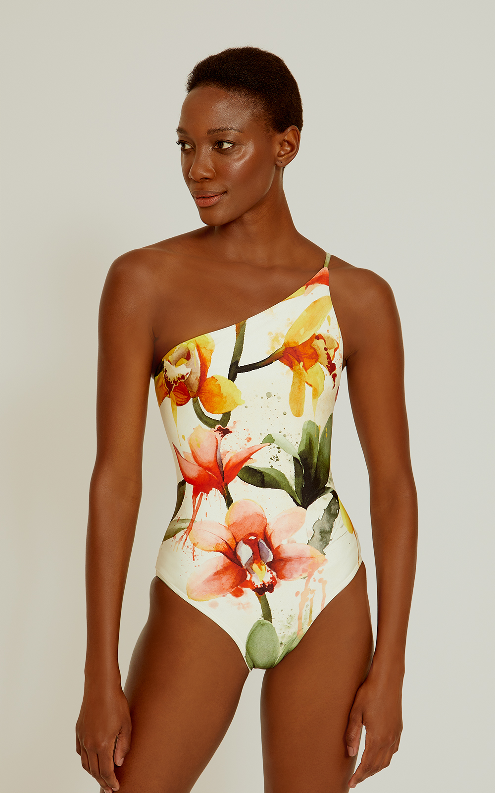 Nubia Strap One Shoulder One Piece