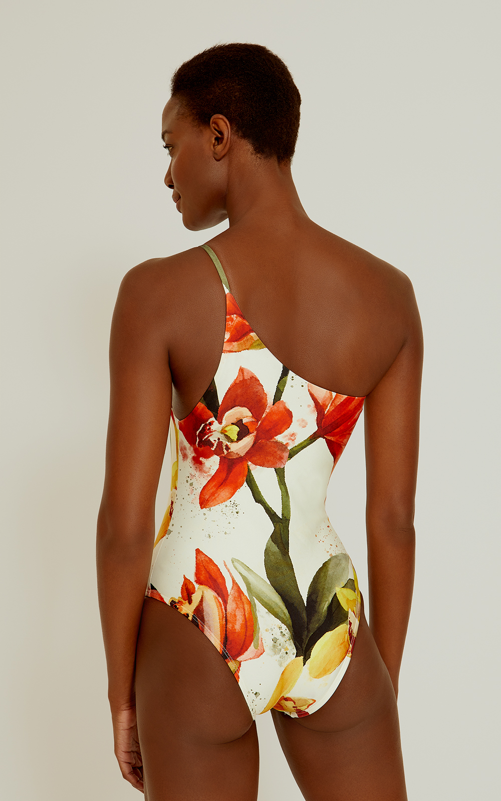 Nubia Strap One Shoulder One Piece