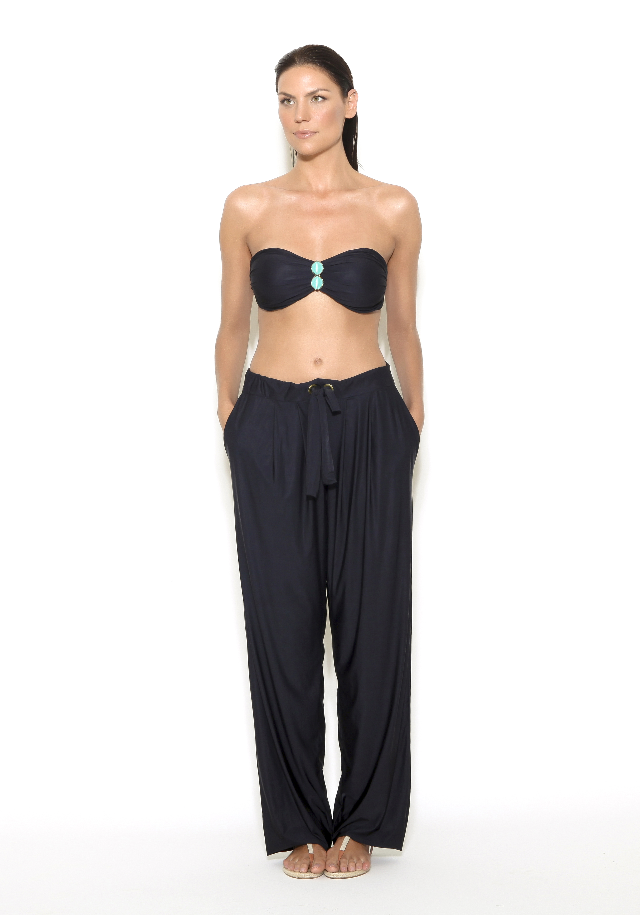 Black Bali Beach Pants 