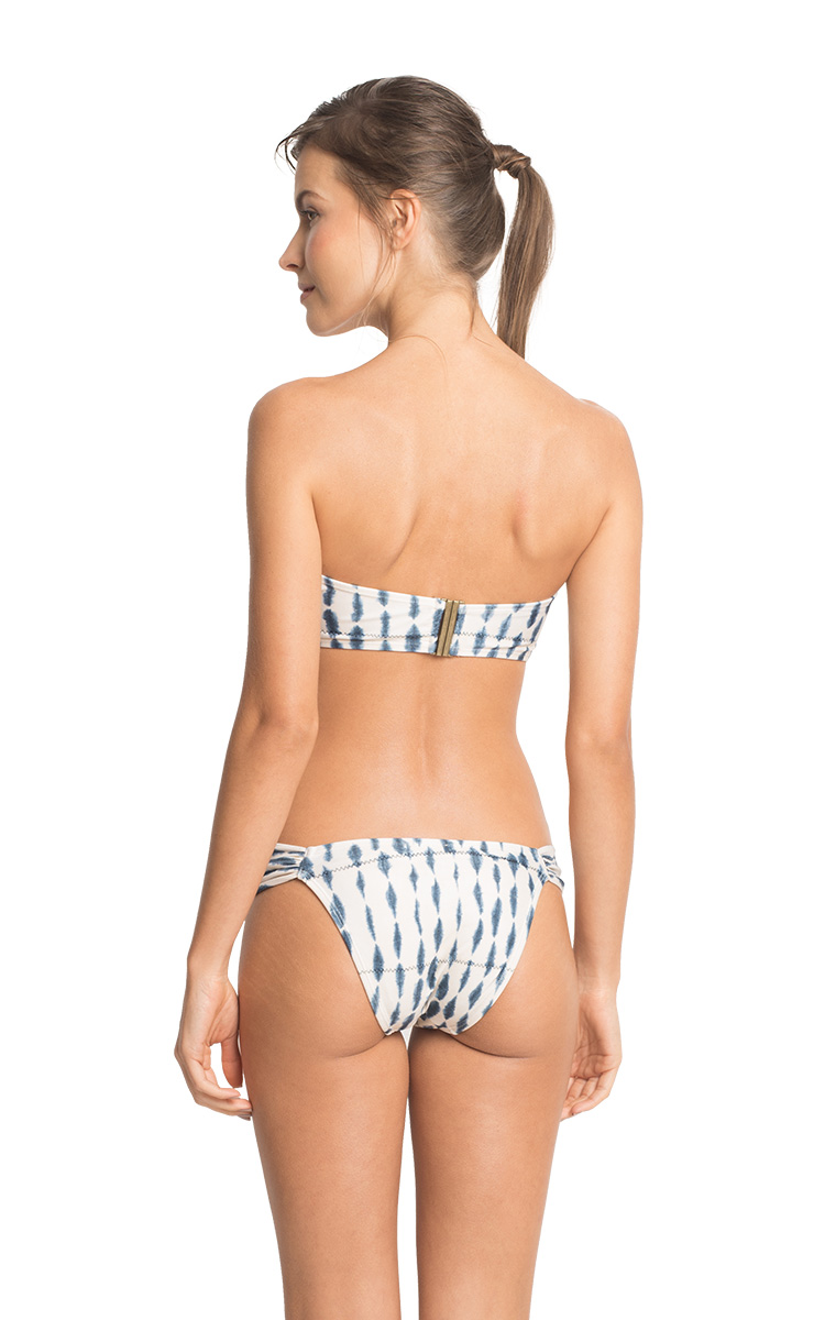 Mini Padang Drop Bandeau Draped Bikini 