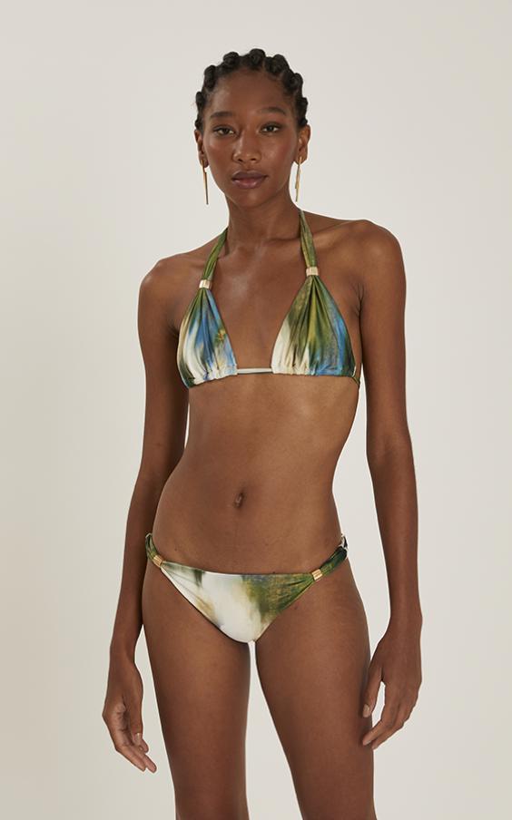 LAGOON ADJUSTABLE HALTER BIKINI