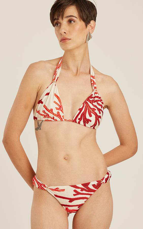 NORONHA ADJUSTABLE HALTER BIKINI 