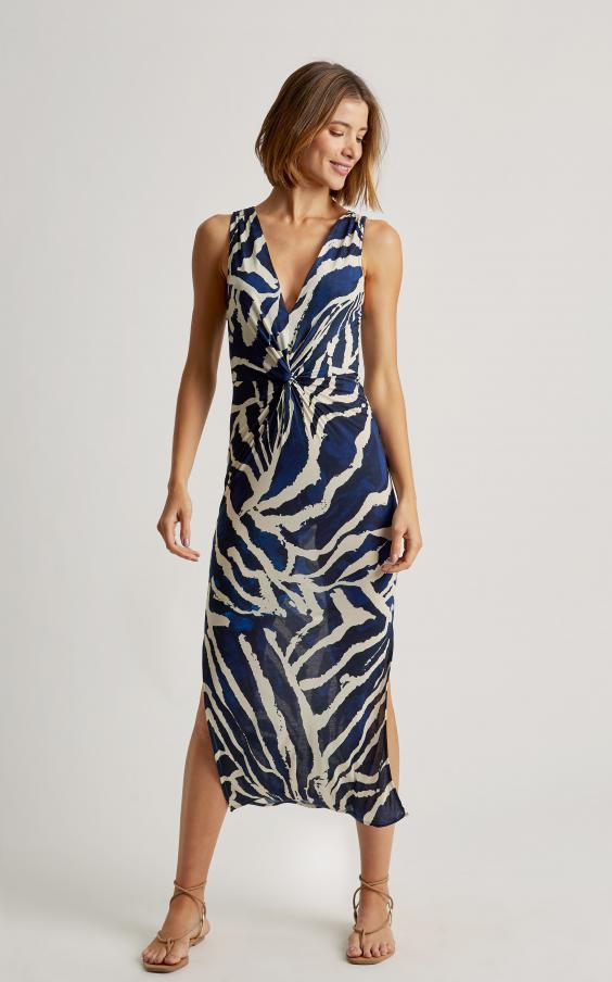 Araguaia Printed Knot Cover-Up