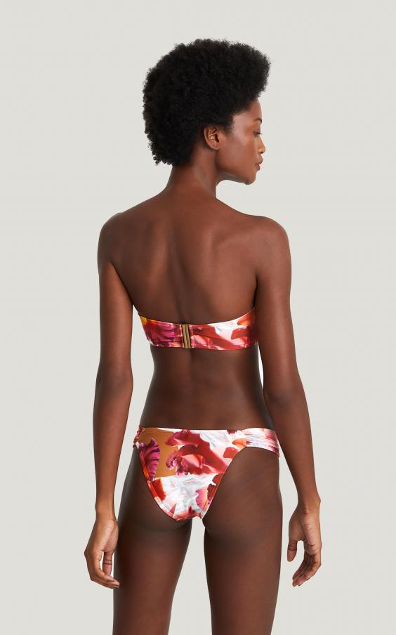 Cattleya Drop Bandeau Draped Bikini