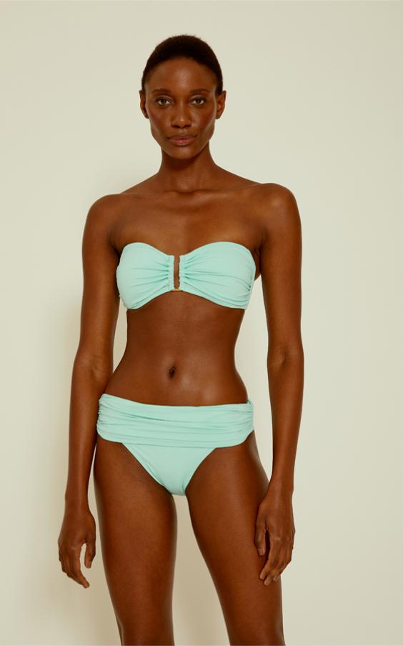 Ciel Drop Bandeau Hw Ruched Bikini