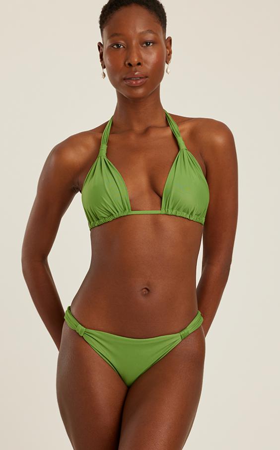 MATCHA ADJUSTABLE HALTER BIKINI 