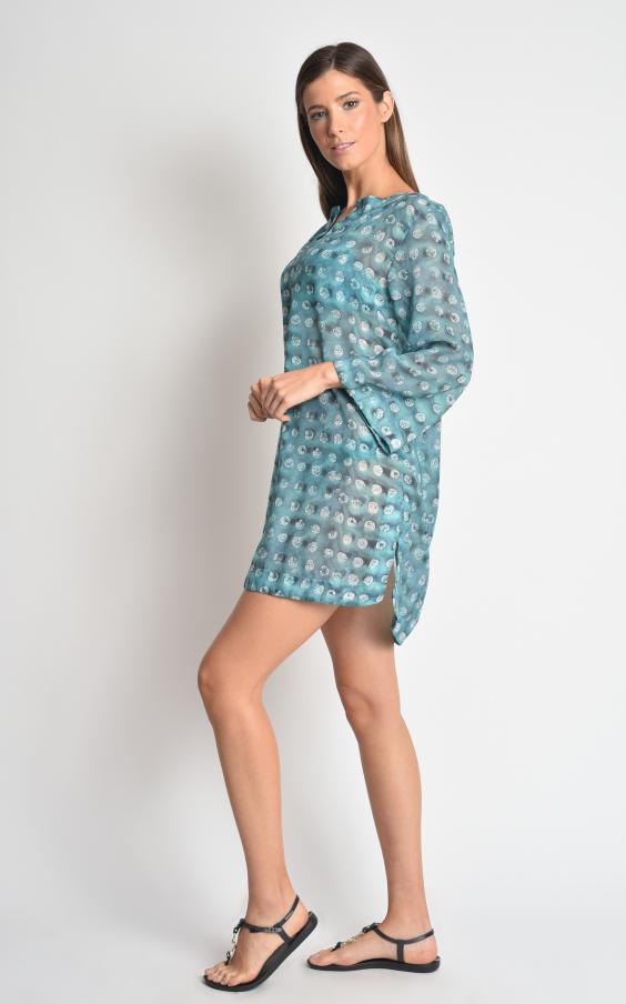 Aqua Lili Caftan