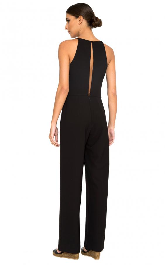 Black V Jumpsuit 