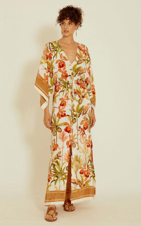 Ubud Kimono Silk Dress