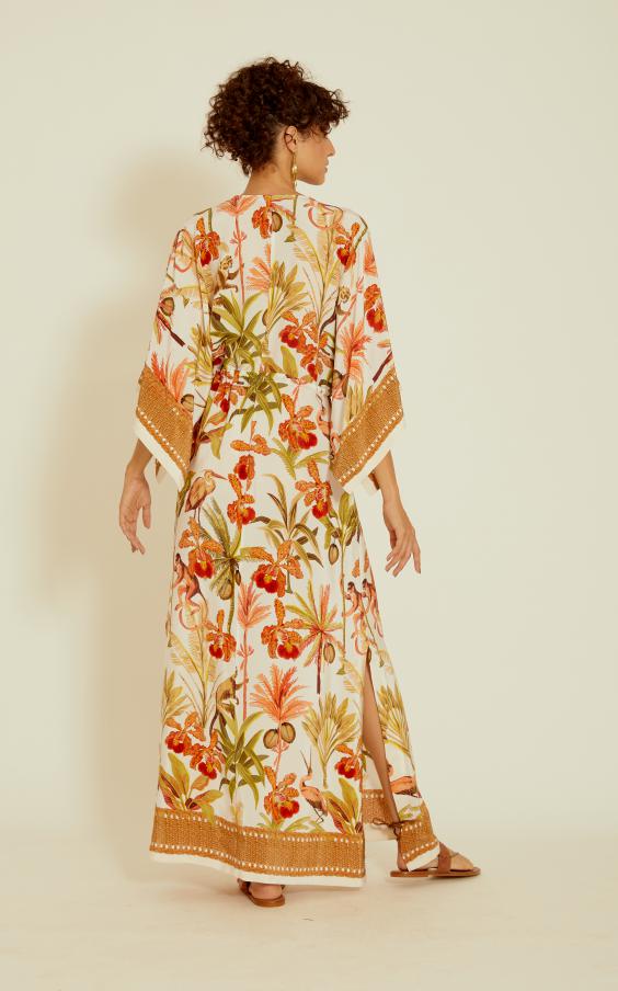 Ubud Kimono Silk Dress