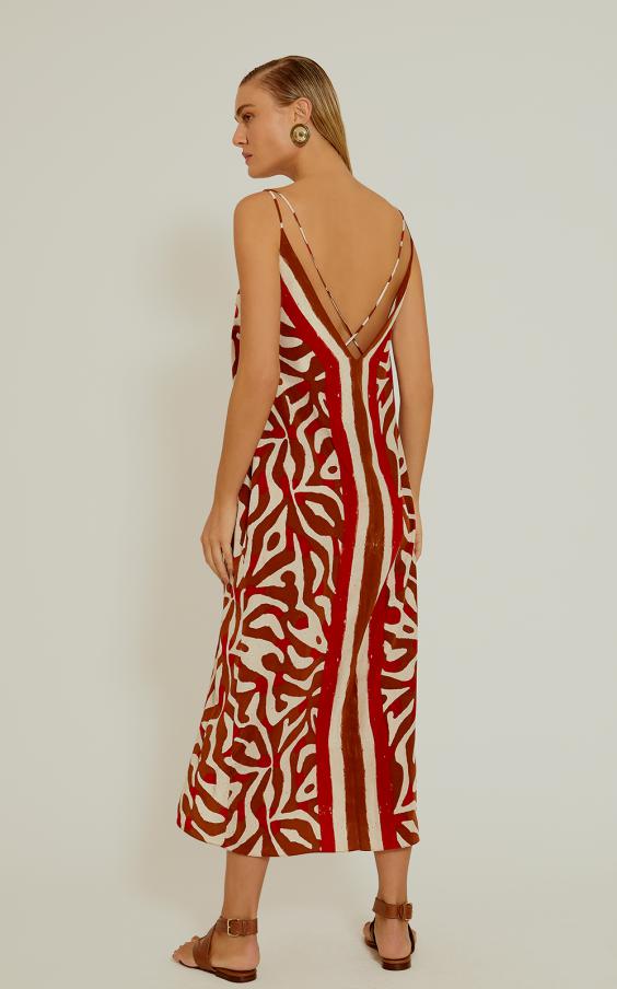 Kalahari V-Neck Premium Dress