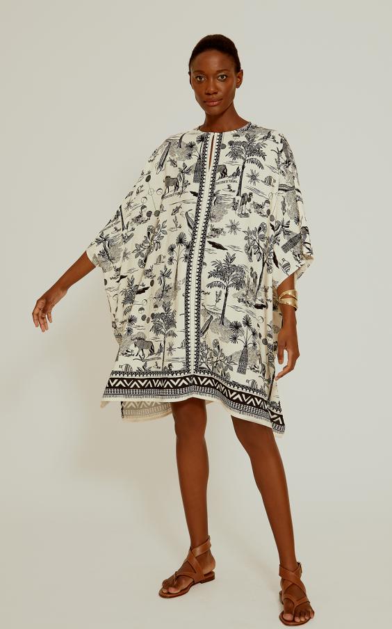 Savannah Half Sleeve Kaftan