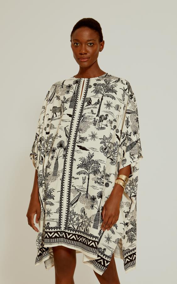 Savannah Half Sleeve Kaftan