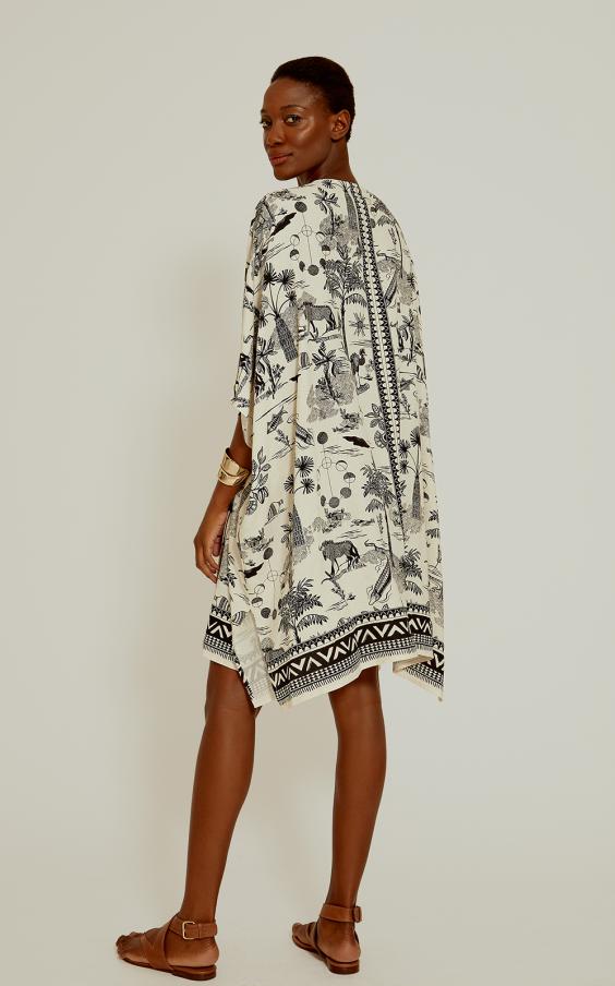 Savannah Half Sleeve Kaftan